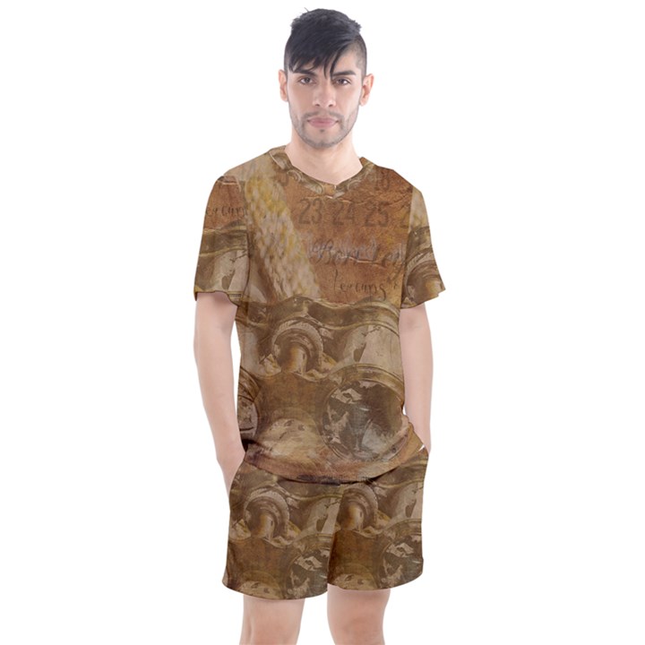 Background 1660940 1920 Men s Mesh Tee and Shorts Set