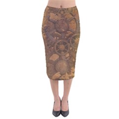 Background 1660920 1920 Velvet Midi Pencil Skirt by vintage2030