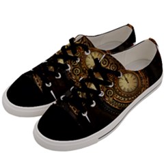 Steampunk 1636156 1920 Men s Low Top Canvas Sneakers by vintage2030