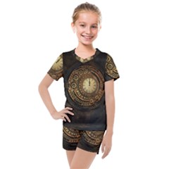 Steampunk 1636156 1920 Kids  Mesh Tee And Shorts Set