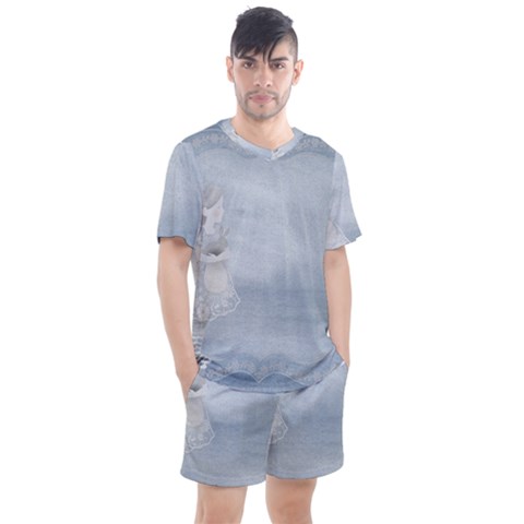 Background 1659631 1920 Men s Mesh Tee And Shorts Set by vintage2030