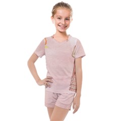 Background 1659765 1920 Kids  Mesh Tee And Shorts Set