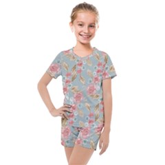 Background 1659236 1920 Kids  Mesh Tee And Shorts Set