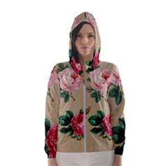 Flower 1770189 1920 Hooded Windbreaker (women) by vintage2030