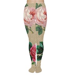 Flower 1770189 1920 Women s Tights by vintage2030