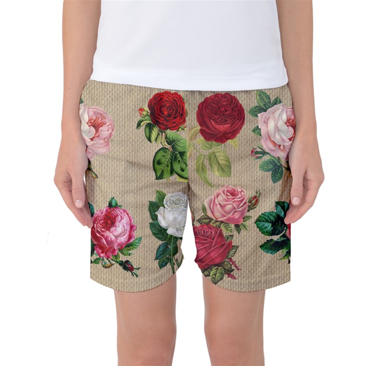 Flower 1770189 1920 Women s Basketball Shorts