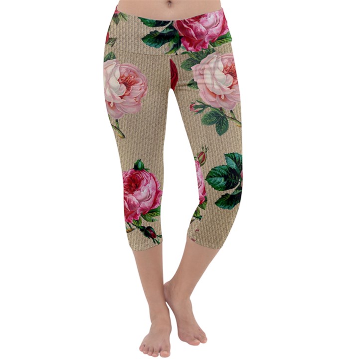 Flower 1770189 1920 Capri Yoga Leggings