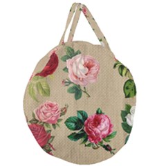 Flower 1770189 1920 Giant Round Zipper Tote by vintage2030