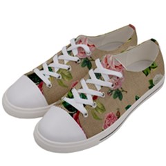 Flower 1770189 1920 Women s Low Top Canvas Sneakers by vintage2030