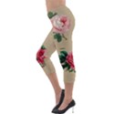 Flower 1770189 1920 Lightweight Velour Capri Leggings  View3