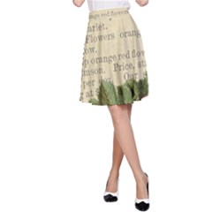 Flowers 1776422 1920 A-line Skirt by vintage2030