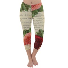 Flowers 1776422 1920 Capri Winter Leggings 