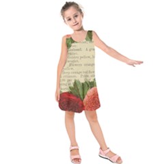 Flowers 1776422 1920 Kids  Sleeveless Dress by vintage2030