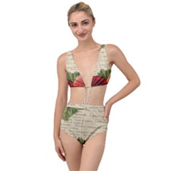 Flowers 1776422 1920 Tied Up Two Piece Swimsuit by vintage2030