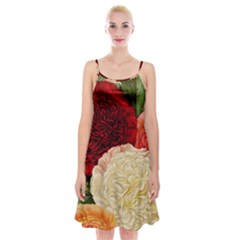 Flowers 1776584 1920 Spaghetti Strap Velvet Dress by vintage2030