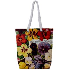 Flowers 1776534 1920 Full Print Rope Handle Tote (small)