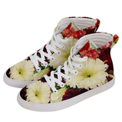 Flowers 1776585 1920 Women s Hi-top Skate Sneakers by vintage2030