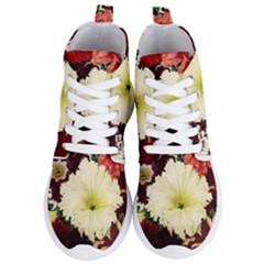 Flowers 1776585 1920 Women s Lightweight High Top Sneakers by vintage2030