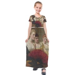 Vintage 1501598 1280 Kids  Short Sleeve Maxi Dress