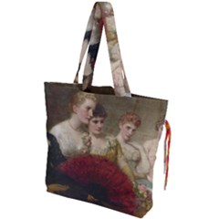 Vintage 1501598 1280 Drawstring Tote Bag