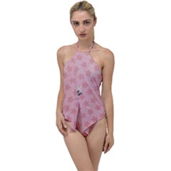 Vintage Lady Go With The Flow One Piece Swimsuit