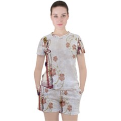 Background 1775358 1920 Women s Tee And Shorts Set