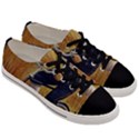 Policeman On Bicycle Men s Low Top Canvas Sneakers View3