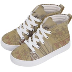 Background 1770118 1920 Kid s Hi-top Skate Sneakers