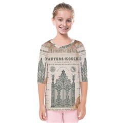 Building News Kids  Quarter Sleeve Raglan Tee