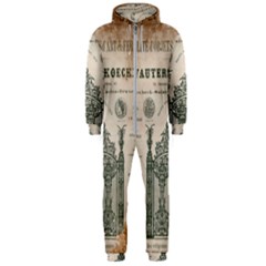 Building News Hooded Jumpsuit (men)  by vintage2030