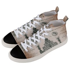 Building News Men s Mid-top Canvas Sneakers by vintage2030