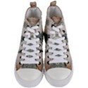 Building News Women s Mid-Top Canvas Sneakers View1