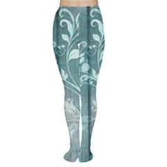 Green Tree Women s Tights by vintage2030