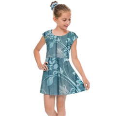 Green Tree Kids Cap Sleeve Dress