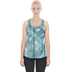 Green Tree Piece Up Tank Top