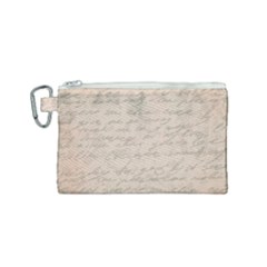 Letter Canvas Cosmetic Bag (small)