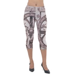 Lottery Lightweight Velour Capri Leggings 