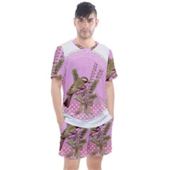 Tag 1763332 1280 Men s Mesh Tee And Shorts Set