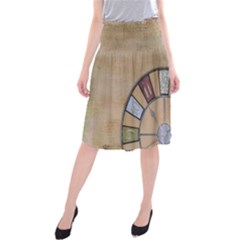 Circle Midi Beach Skirt by vintage2030