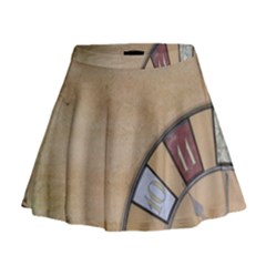 Circle Mini Flare Skirt by vintage2030