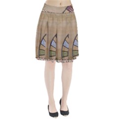 Circle Pleated Skirt by vintage2030