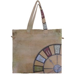 Circle Canvas Travel Bag