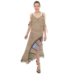 Circle Maxi Chiffon Cover Up Dress