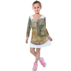 Tag 1763336 1280 Kids  Long Sleeve Velvet Dress by vintage2030