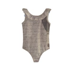 Letter Balloon Kids  Frill Swimsuit