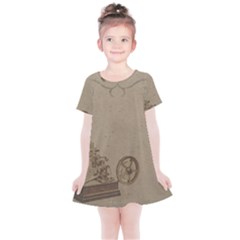 Camera Old Kids  Simple Cotton Dress