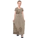 Camera Old Kids  Short Sleeve Maxi Dress View1