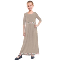 Background 1706649 1920 Kids  Quarter Sleeve Maxi Dress