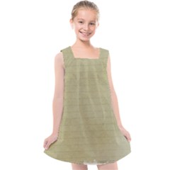 Old Letter Kids  Cross Back Dress by vintage2030