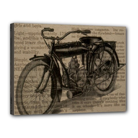 Bicycle Letter Canvas 16  X 12  (stretched) by vintage2030